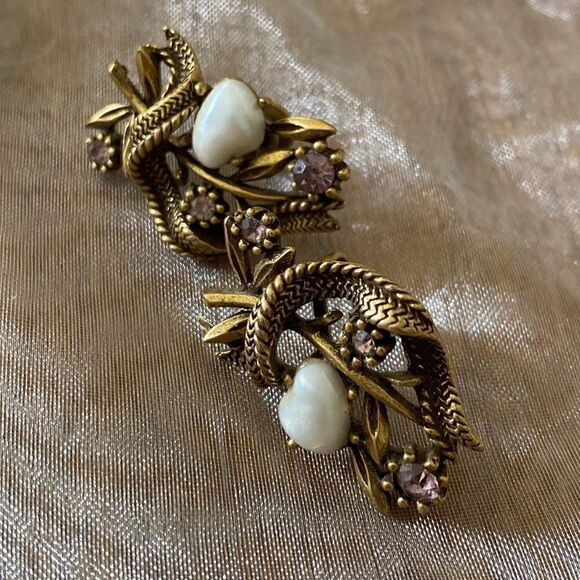 Coro Jewelry - Vintage Coro screw earrings